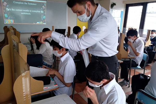 レベル別授業で安心！