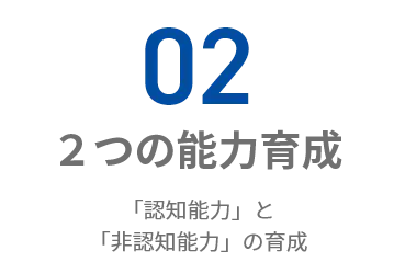 「認知能力」と「非認知能力」の育成