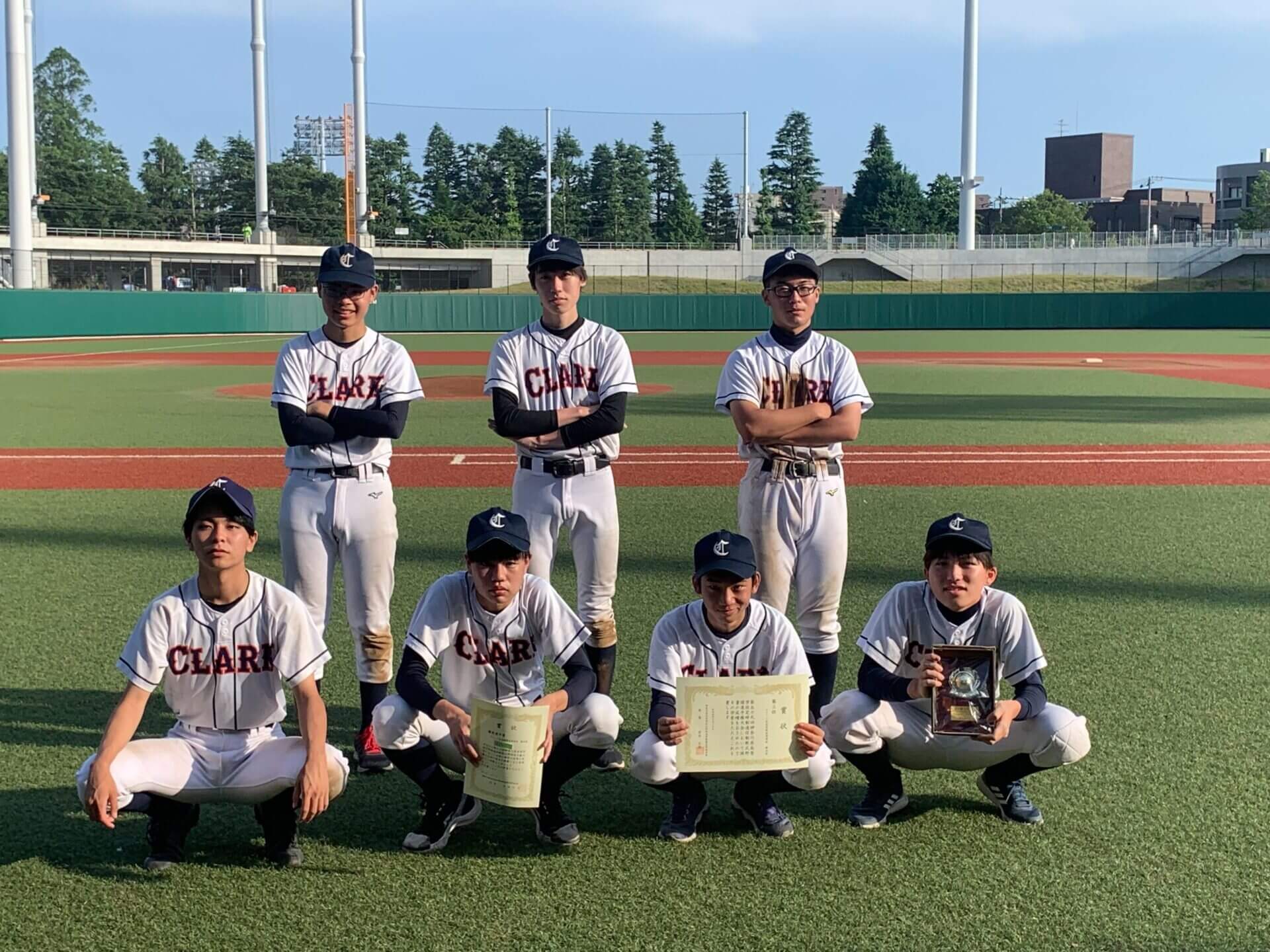 クラーク国際記念高校野球部グランドコート クラーク国際記念高校野球部グランドコート ウェア