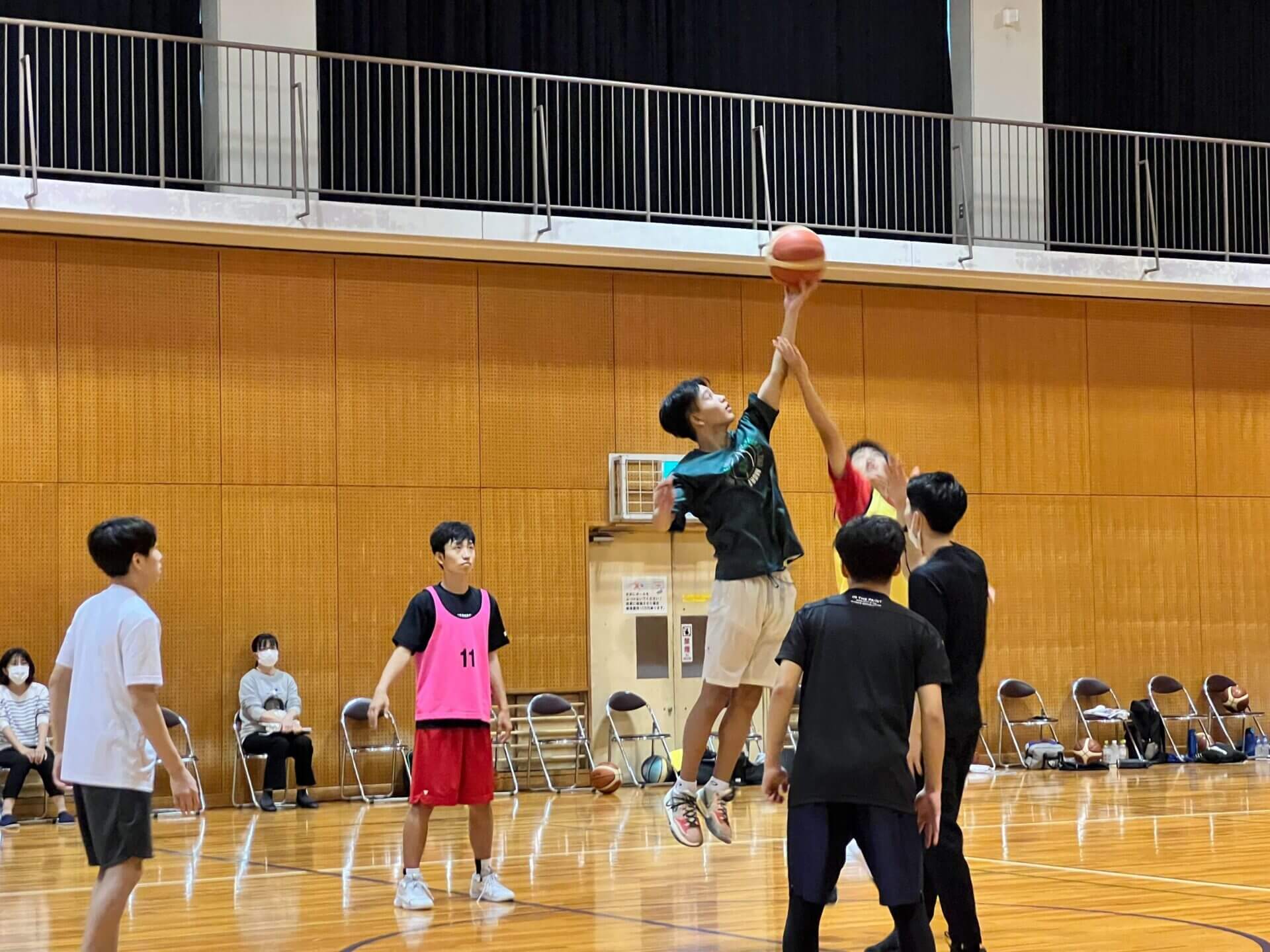 【広島・男子バスケットボール専攻】専攻の練習を体験！10月16日（日）広島ドラゴンフライズ共催バスケットボール練習会を実施！ | クラーク記念