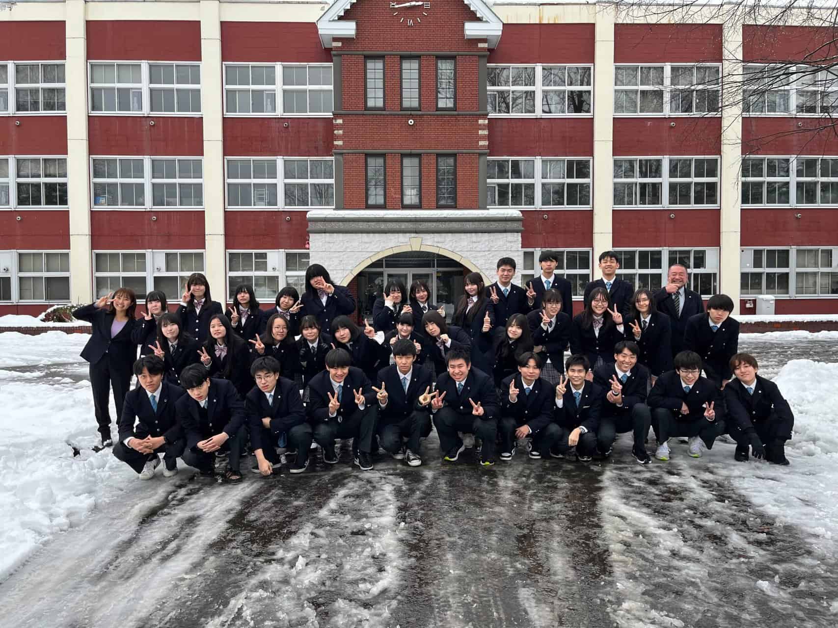 1年生】北海道宿泊学習〜1日目・本校：深川キャンパスを訪問