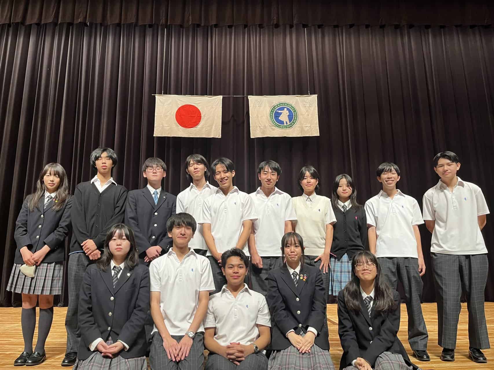 生徒会】第25期 生徒会の任期が満了しました | クラーク記念国際高等学校