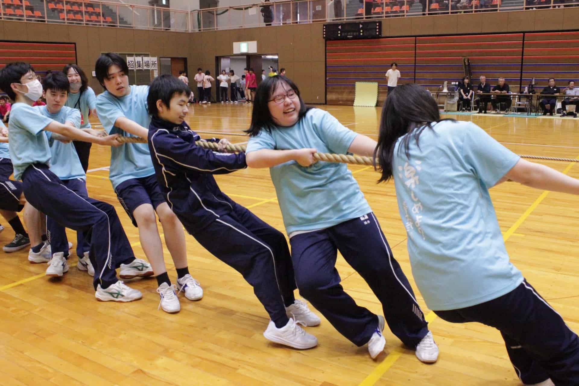 クラーク芦屋】体育祭～綱引き～ | クラーク記念国際高等学校