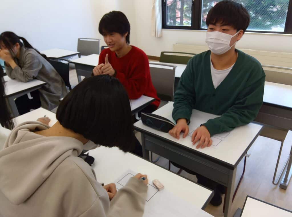 ピアアシスタント 授業紹介 写真①