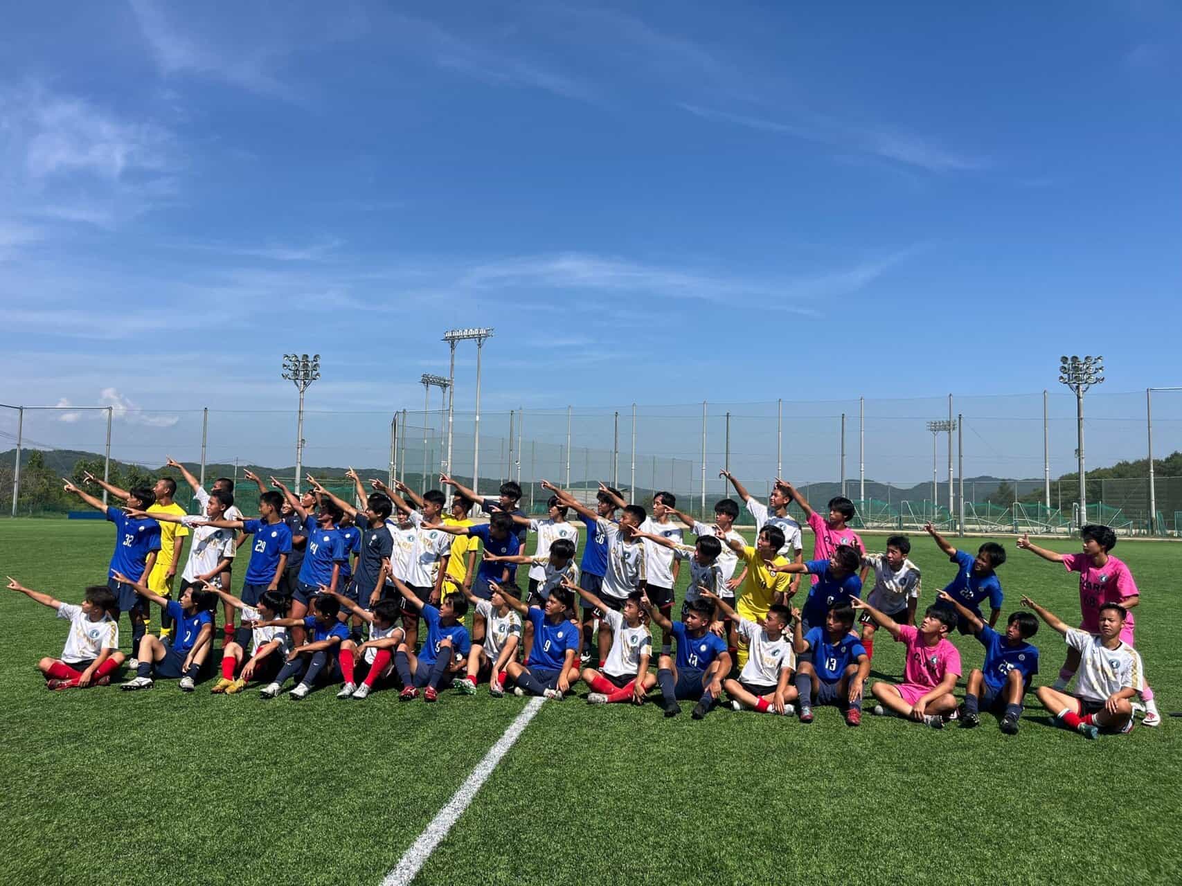 環太平洋大学　サッカー部　パーカー ⚽️本日のメンバー🔵🔥 GK #阪本龍 DF #横山修也 #本那脩 #辻岡