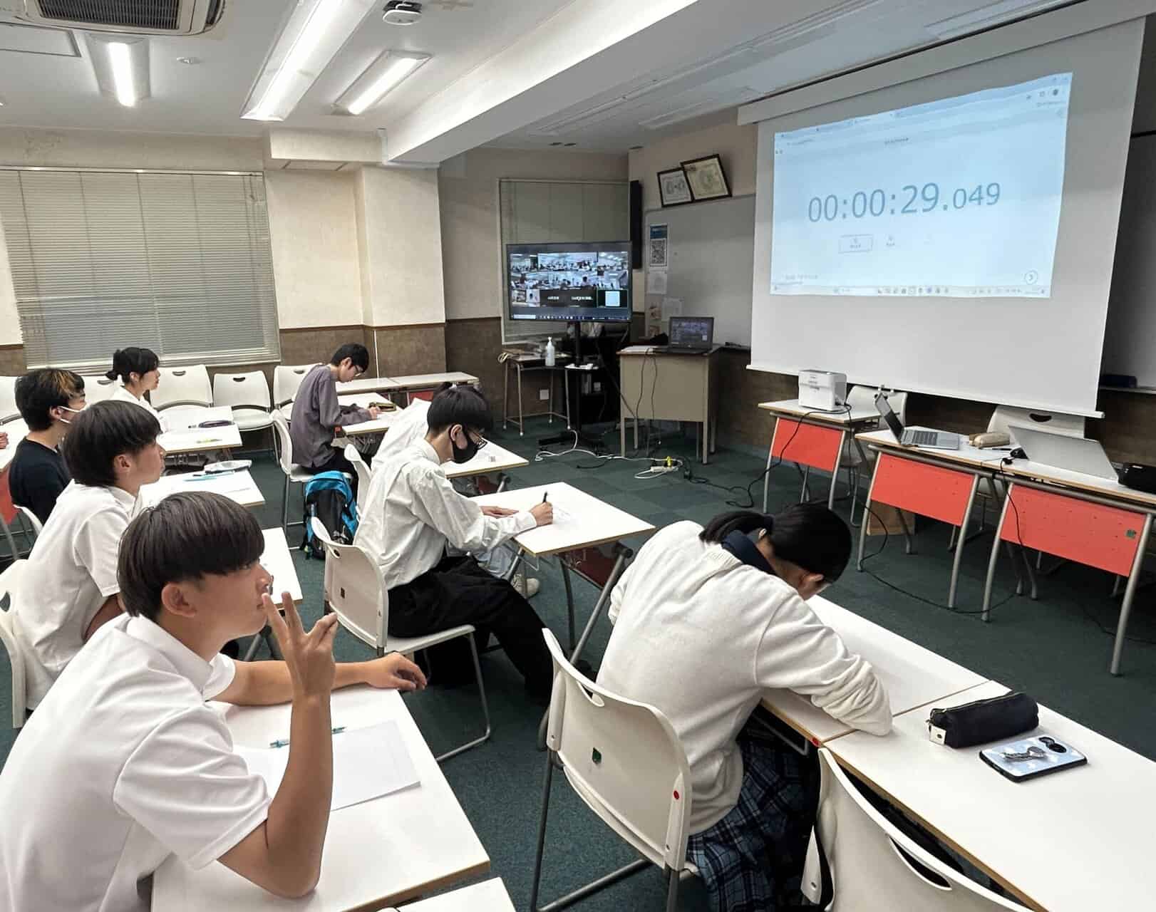 【学校行事】2乗マス計算力 最速王決定戦 近畿地区大会に出場しました! | クラーク記念国際高等学校