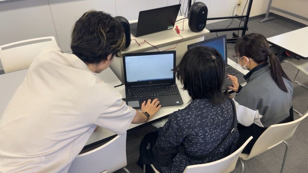 スマートさいたまキャンパスでは、先生と一緒に音楽を創り上げていくことができます！