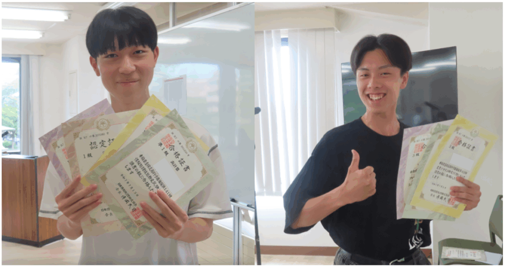 秋季集会　表彰　写真