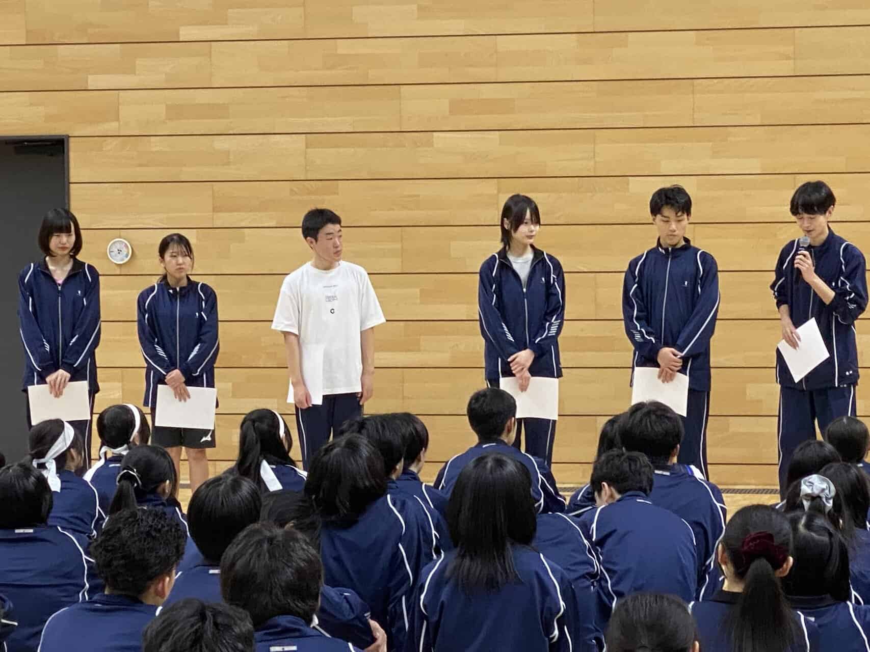 生徒会活動】 生徒会執行部 認証式を行いました | クラーク記念国際