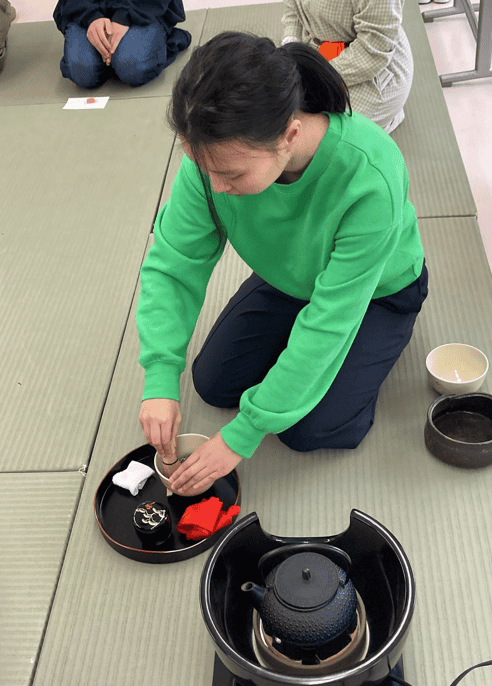 札幌白石キャンパス 茶道 写真②