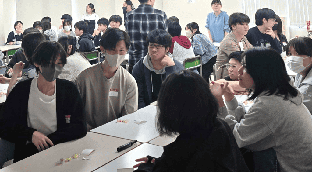 札幌白石キャンパス 新入生歓迎会 クイズ大会の様子