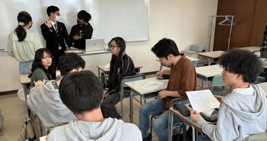 札幌白石キャンパス 新入生歓迎会 実行委員準備中