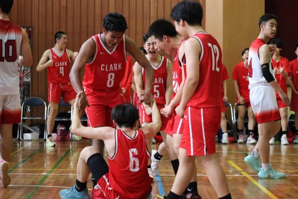 試合後の様子
