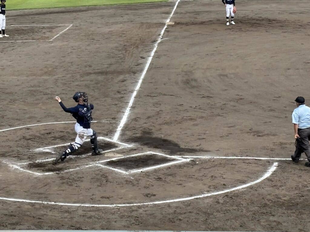 試合中の打者の写真