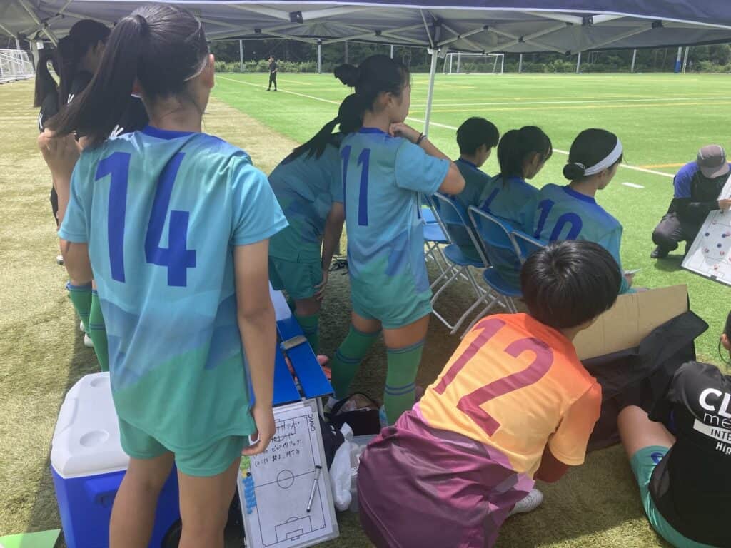 試合中の様子