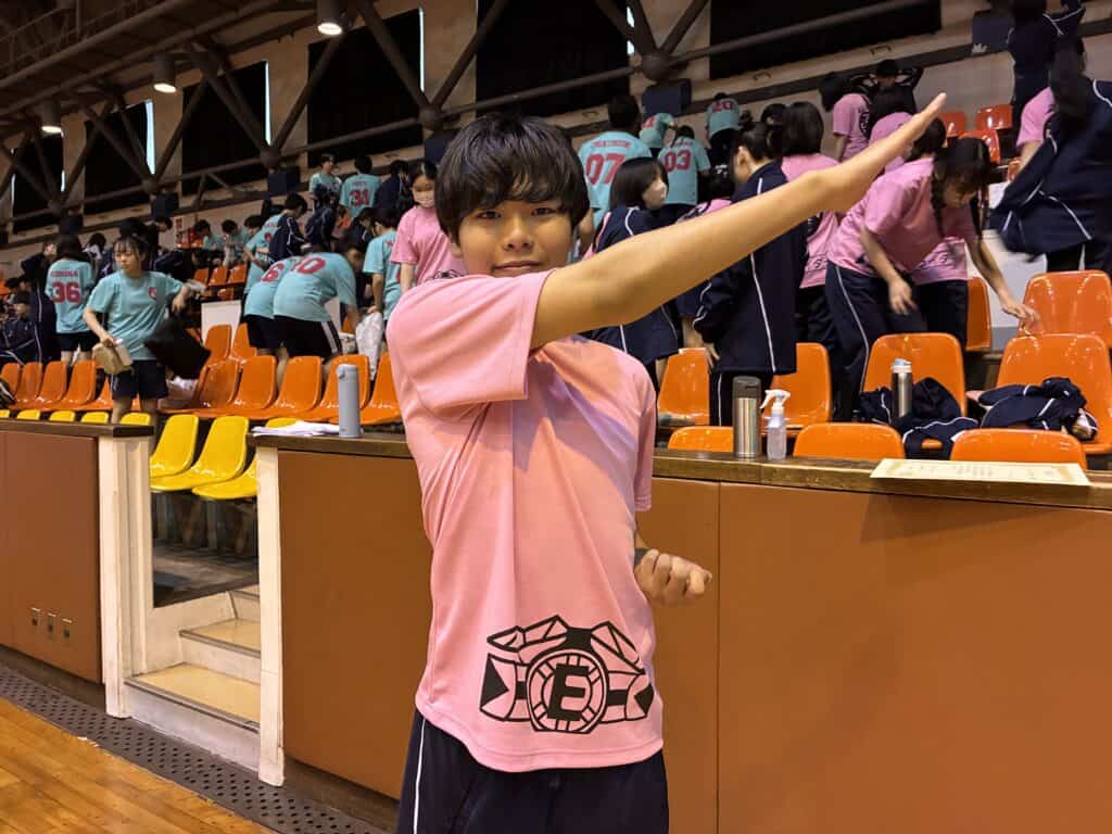 デザイン作成者が着用している写真