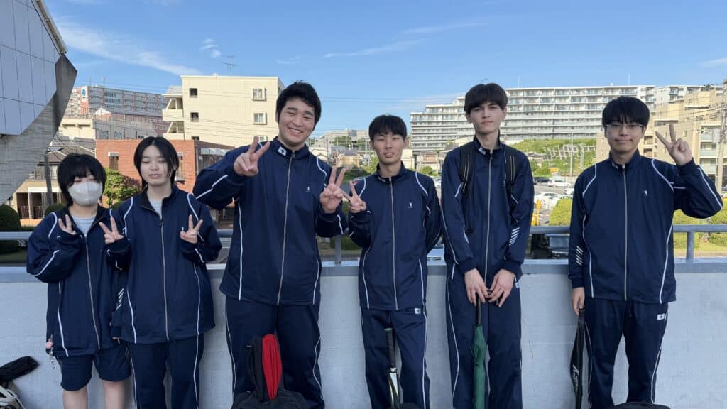 試合後の集合写真